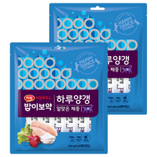 하림펫푸드밥이보약 캣 하루양갱, 알맞은 체중, 224g, 2개