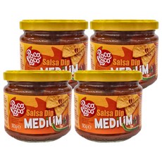Poco Loco 中辣莎莎醬, 310g, 4罐