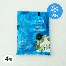 글로벌냉동식품 중국산 대파 컷 5cm (냉동), 4개, 1kg