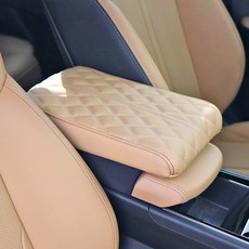 CARTEM 驚豔車用扶手墊, 馬鞍棕, 1入