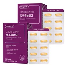 MORENATURE 優質琉璃苣油γ次亞麻油酸萃取膠囊, 60顆, 2盒