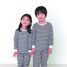 올로미미 마린블랙 30수 코튼 실내복 세트