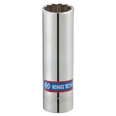 KING TONY 金統立 專業級 DR 十二角膠套火星塞套筒 14mm, KT463014RC, 1個