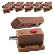 헤펠레 철물 랏찌 밤색, 12개