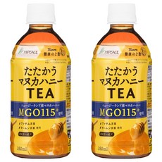 HIPEACE 麥蘆卡蜂蜜風味紅茶, 350ml, 2個