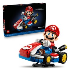 樂高 LEGO 瑪莉歐系列 瑪利歐賽車TM 瑪利歐&標準車 Mario KartTM – Mario & Standard Kart 72037, 1組, 混和顏色