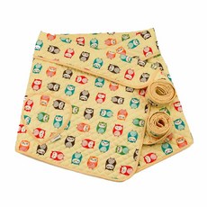 nawanis 印花圖片揹帶, 貓頭鷹(黃色)