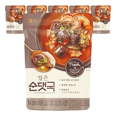 아워홈 얼큰 순댓국, 400g, 6개