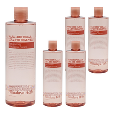 NARD 深層清潔眼脣卸妝液, 溫和配方, 植物萃取成分, 無殘留感, 500ml, 5瓶