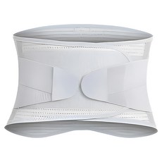 TRUSTO 雙重加壓彈力支撐舒適透氣護腰束腰帶 S 灰色 提供腰部更強力的支撐, 1個