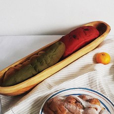 Twig NEWYORK 木質麵包水果盤 L號, 混色, 1組