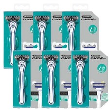Dorco PACE4 Plus 四刃剃須刀, 1件, 6個