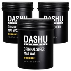 DASHU 男性經典霧面定型髮蠟, 100ml, 3罐