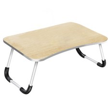 AHOYE 白楓木摺疊床上桌 48 x 30 x 23cm, 摺疊收納，安全圓角設計, 單一顏色