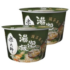 master mi 米大師 湯泡飯 菠菜蛋花, 129g, 2入