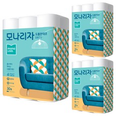 mona LISa. 厚實裝飾 30m 30捲, 3個