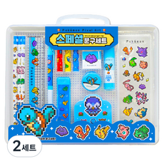 寶可夢 像素藝術 特別文具組, 隨機出貨, 2套