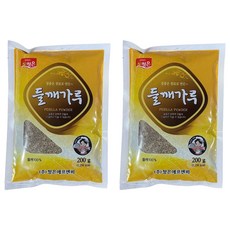 청은 들깨가루, 2개, 200g