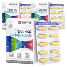 일양약품 장건강 듀오 프로바이오틱스 골드, 50정, 3개