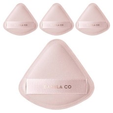BANILA CO 芭妮蘭 Power Fit扇形雲朵粉撲, 單色, 4個