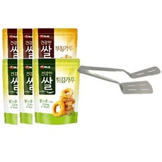 건강한쌀 쌀 부침가루 450g x 3p + 튀김가루 450g x 3p + 집게형 뒤집개 세트, 2.7kg, 1세트