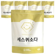 SODA SCHOOL 大容量倍半蘇打清潔劑, 5個, 3kg