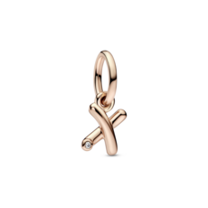 판도라 여성용 레터 x 스크립트 알파벳 댕글 참 782482C01 +쇼핑백+메시지카드+품질보증서(백화점A/S)