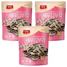 Dongwon 東遠 Yangban 兩班 鮮蝦風味海苔脆餅, 50g, 3包