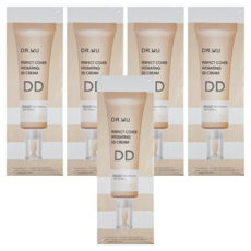 DR.WU 達爾膚 台灣公司貨 超完美保濕DD霜 SPF28 PA++, 自然色, 40ml, 5條