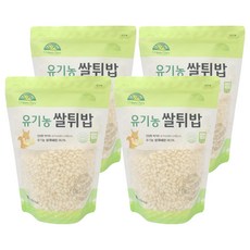 유아용 오가닉스토리 유기농 쌀튀밥, 쌀, 4개, 80g