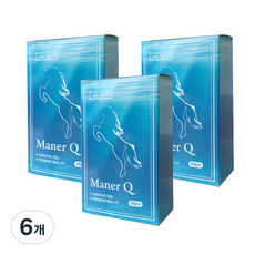 매너Q 콘돔, 6개, 20개입
