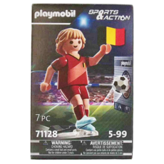 Playmobil 摩比人 世界盃足球 比利時公仔 - 7件組, 1盒