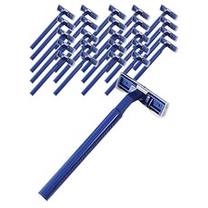 Janyhome Hotel Blue 獨立包裝一次性剃須刀, 300個, 1入