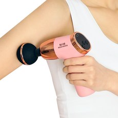 메디니스 슈팅스타 미니건 무선 휴대용 안마기, MVP-2060, 핑크