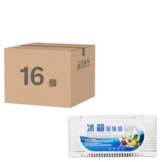 BangJiaShi 幫家適 冰箱除臭盒, 16個, 50g