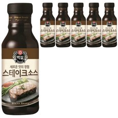 백설 스테이크소스, 310g, 6개