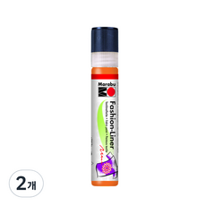Marabu 時尚代針筆 25ml 023 Rotorange, 1色, 2個