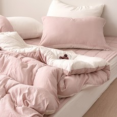 shez Home 韓國製Shake Milk水洗棉被, 粉色