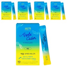 SSANGGYE 蘋果西打醋 檸檬, 50g, 5個