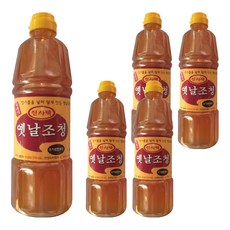 한강 진사댁 재래식 옛날 조청, 1.2kg, 5개