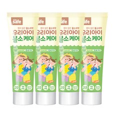 kids safe 兒童含氟護理牙膏 1~6歲, 60g, 4個