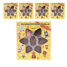 FUJIYA 不二家 麵包超人造型可可片, 54g, 5盒