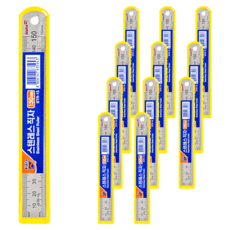 알파 스텐레스 직자 STR-15, 혼합색상, 12개