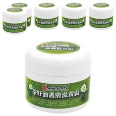 名品農產行 茶籽油護膚滋養霜 (深層滋養、保濕修護、天然植物萃取), 120ml, 6罐