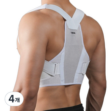 마레브 자세교정 밴드 화이트, 4개