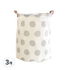 파라다이소 북유럽 스타일 장난감 정리 수납 패브릭 함, 06, 3개