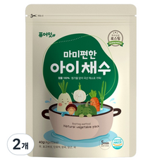 Pure Eat 媽咪輕鬆寶寶蔬菜高湯, 2個, 40g