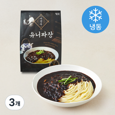 윙잇 여경옥셰프 유니 짜장면 (냉동), 530g, 3개