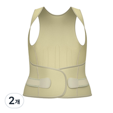 Infobell AddCross Jjukjjuk Fit 穿戴式肌貼, 膚色, 2個