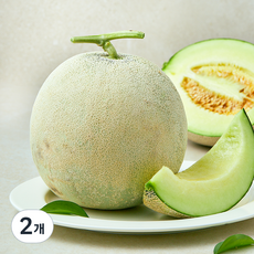 제이드가든 못난이 머스크메론, 2개, 1.8kg